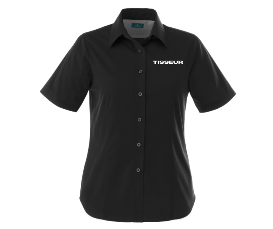 Chemise à manches courtes pour femme