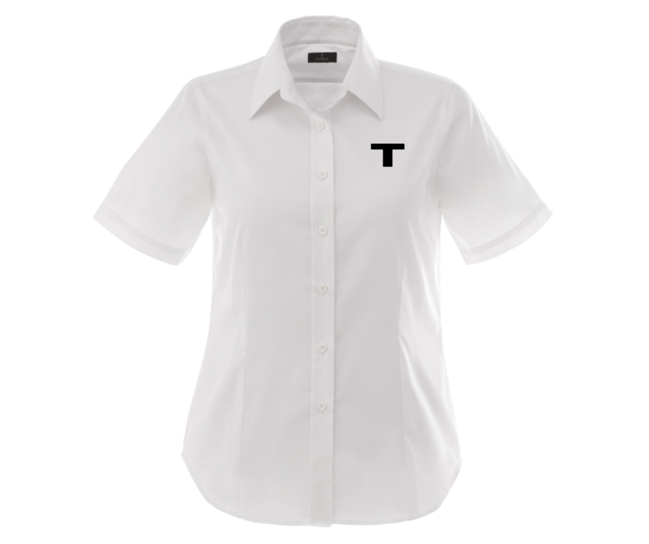 Chemise à manches courtes pour femme