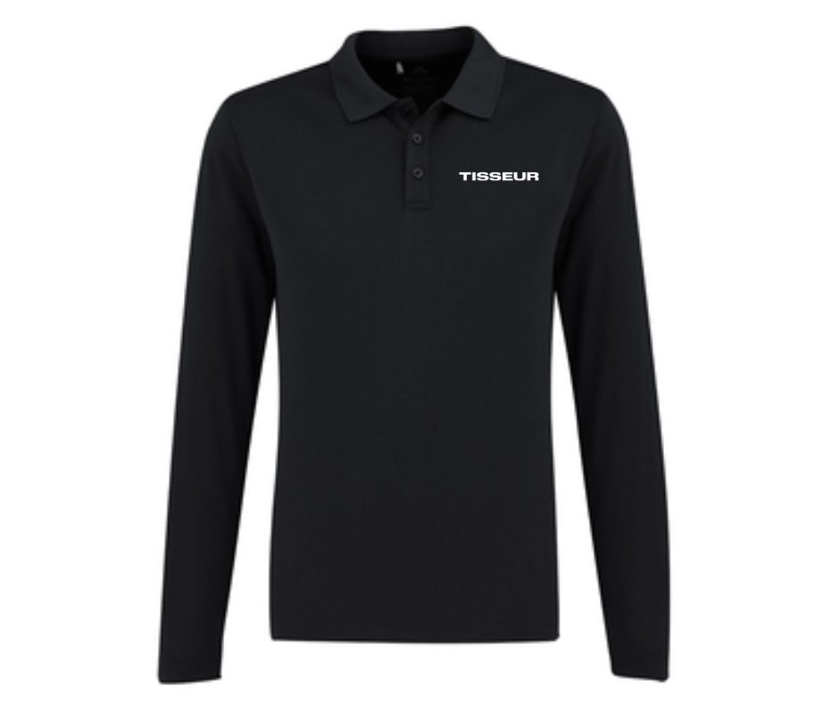 Polo à manches longues pour homme