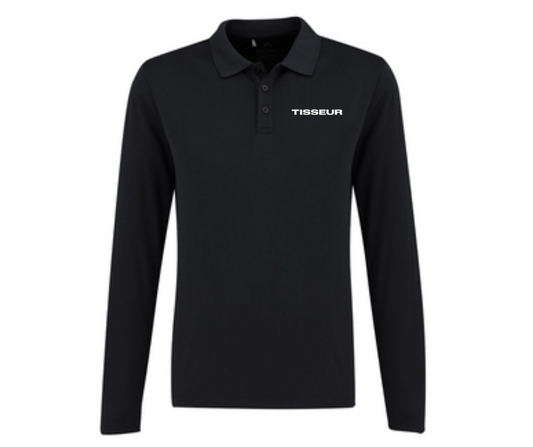 Polo à manches longues pour homme