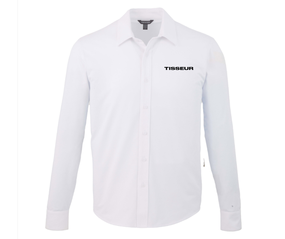 Chemise à manches longues pour homme